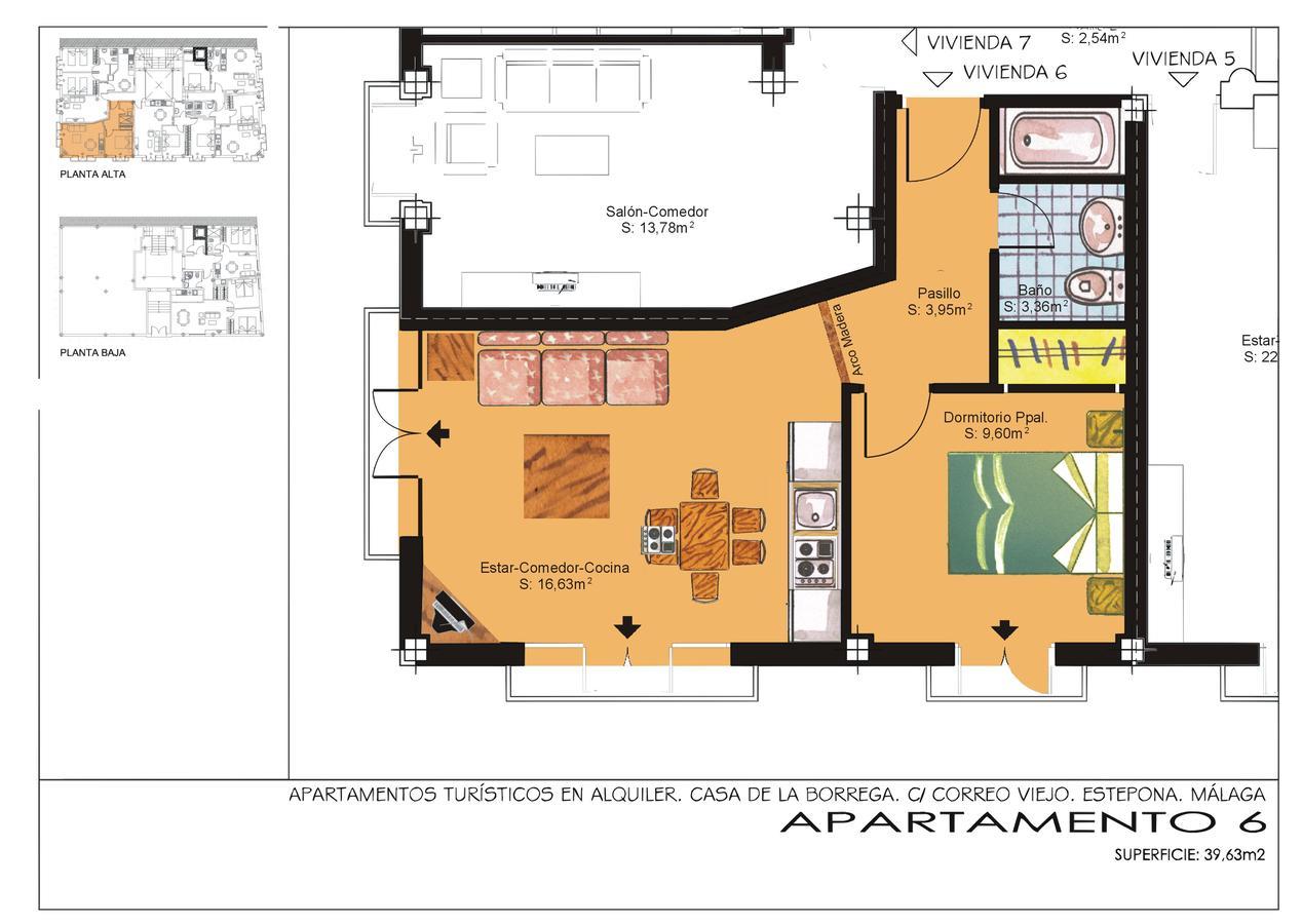 Apartamentos Turisticos Casa De La Borrega Estepona Luaran gambar